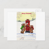 Carte de Teddy Bear (Devant / Derrière)