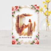 Carte de témoin (Fleur jaune)