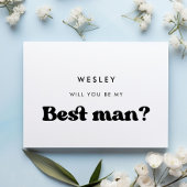 Carte de témoin stylée rétro