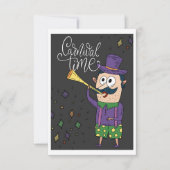 Carte de temps de carnaval (Devant)