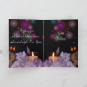 Carte de temps de Noël (Intérieur)