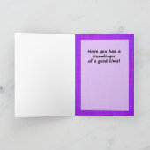 Carte de temps de récupération (Intérieur)