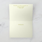 Carte De temps en éternité (Intérieur)