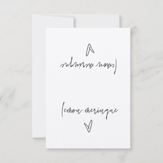 Carte de tente pour Étiquette alimentaire citron m (Devant)