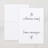 Carte de tente pour Étiquette alimentaire citron m (Devant / Derrière)