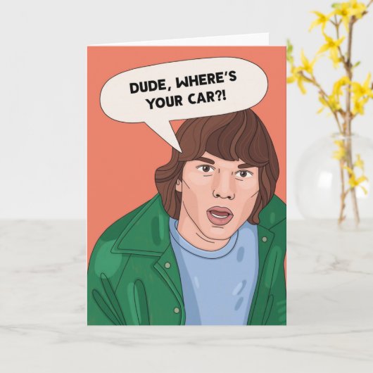 Carte de test de conduite (Fleur jaune)