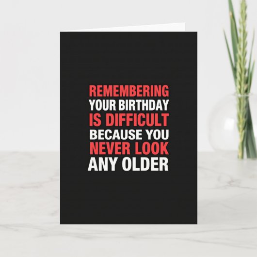 Carte de texte d'anniversaire spirituel (Devant)