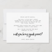 Carte de texte de la proposition parent du Guide m (Devant)