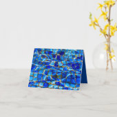 Carte de texture d'eau (Fleur jaune)