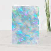 carte de texture d'opale de remerciement (Dos)