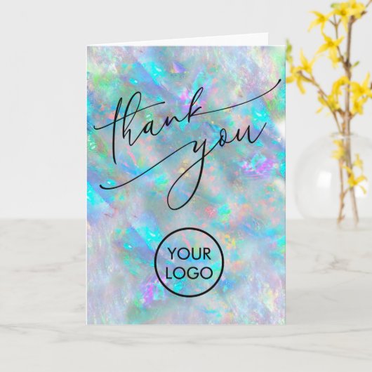 carte de texture d'opale merci (Fleur jaune)