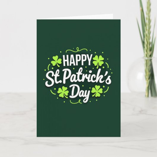 Carte de texture Emerald Shamrocks (Devant)