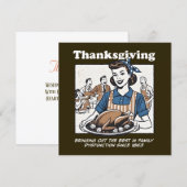 Carte de Thanksgiving (Devant / Derrière)