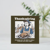 Carte de Thanksgiving (Debout devant)