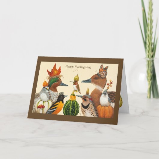 Carte de Thanksgiving (Devant)