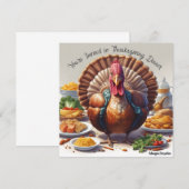 Carte de Thanksgiving à télécharger avec intellige (Devant / Derrière)