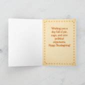 Carte de Thanksgiving Gobble Til You Wobble (Intérieur)