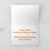 Carte de Thanksgiving "Maïs égrené" (Intérieur)