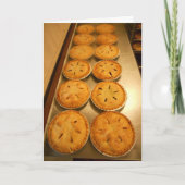 Carte de Thanksgiving "Pâtisseries" (Devant)