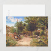 Carte de Thanksgiving plate (Devant / Derrière)