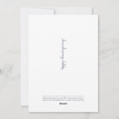 Carte de Thanksgiving plate (Dos)