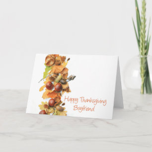 Carte de Thanksgiving pour copain