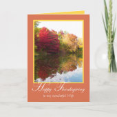 Carte de thanksgiving pour l'épouse (Devant)