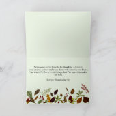 Carte de Thanksgiving Son Fall Folid (Intérieur)