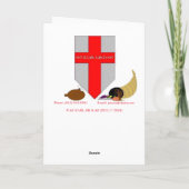 Carte de Thanksgiving « Tartes cuites » (Dos)