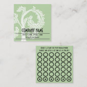 carte de timbre d'arbre (Devant / Derrière)