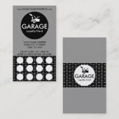 Carte de timbre de grilles de GARAGE (Devant / Derrière)