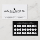 carte de timbre de méditation (Devant / Derrière)