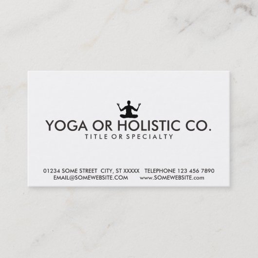 carte de timbre de méditation (Devant)