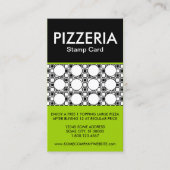 carte de timbre de pizzeria (Devant)