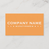 Carte de timbre de pyramide de FIDÉLITÉ (couleur (Devant)