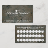 carte de timbre de serrurier (Devant / Derrière)