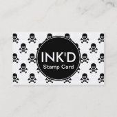 carte de timbre d'ink'd (couleur personnalisable) (Dos)