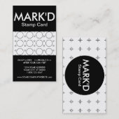 carte de timbre marquée (Devant / Derrière)