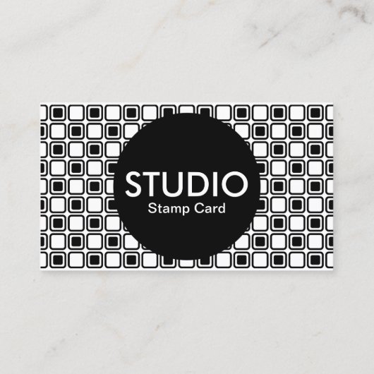 carte de timbre studio (Dos)