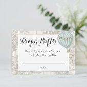 Carte de tirage au sort de couche pour garçon mont (Debout devant)