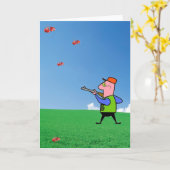 Carte de tireur de balle vide (Fleur jaune)