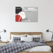 Carte de toile d'ouverture de session BASEBALL coo (Insitu(Chambre))