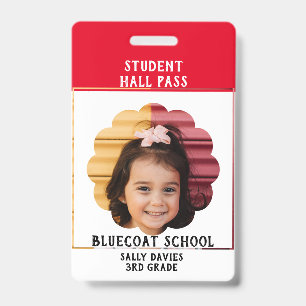 carte de toilette élève badge école