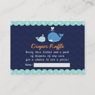 carte de tombola de baleine