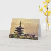 Carte de tour de Toji (Fleur jaune)