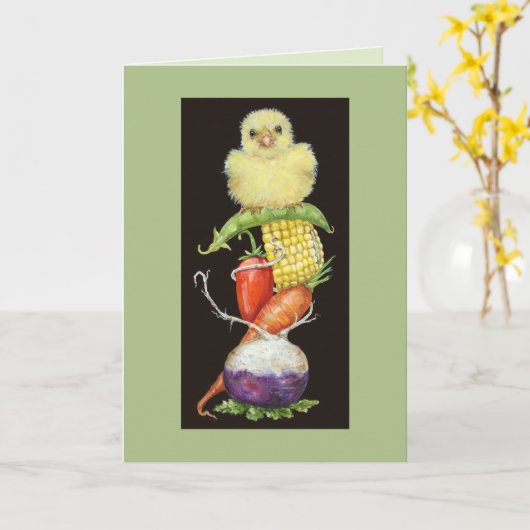 Carte de tour Peep (Fleur jaune)