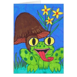 Carte de Tout-Occasion de Froggy d'amusement