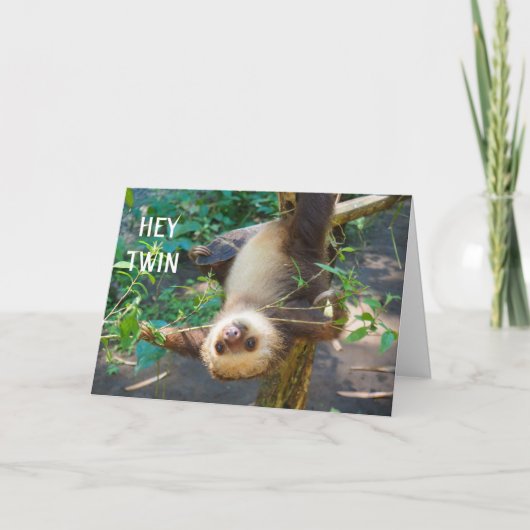 CARTE *DE TOUTE FAÇON C'EST TON ANNIVERSAIRE* (Devant)