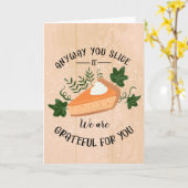 Carte de toute façon tu le tranches reconnaissant pour t (Fleur jaune)