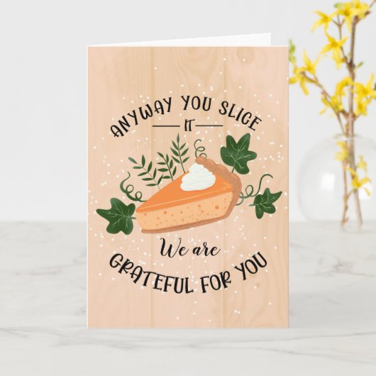 Carte de toute façon tu le tranches reconnaissant pour t (Fleur jaune)